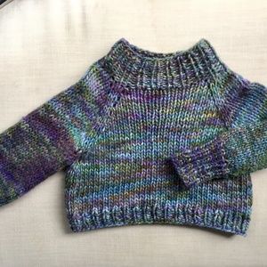 Cropped Chunky Merino Sweater
